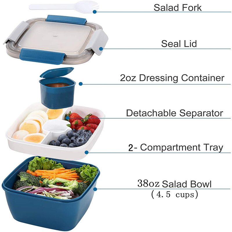 Di Động Salad Ăn Trưa Đựng Sal - đánh giá và giá Food Xxl