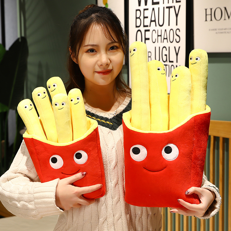Smile French Fries Plush Stuff - đánh giá và giá Food Snacks Chips
