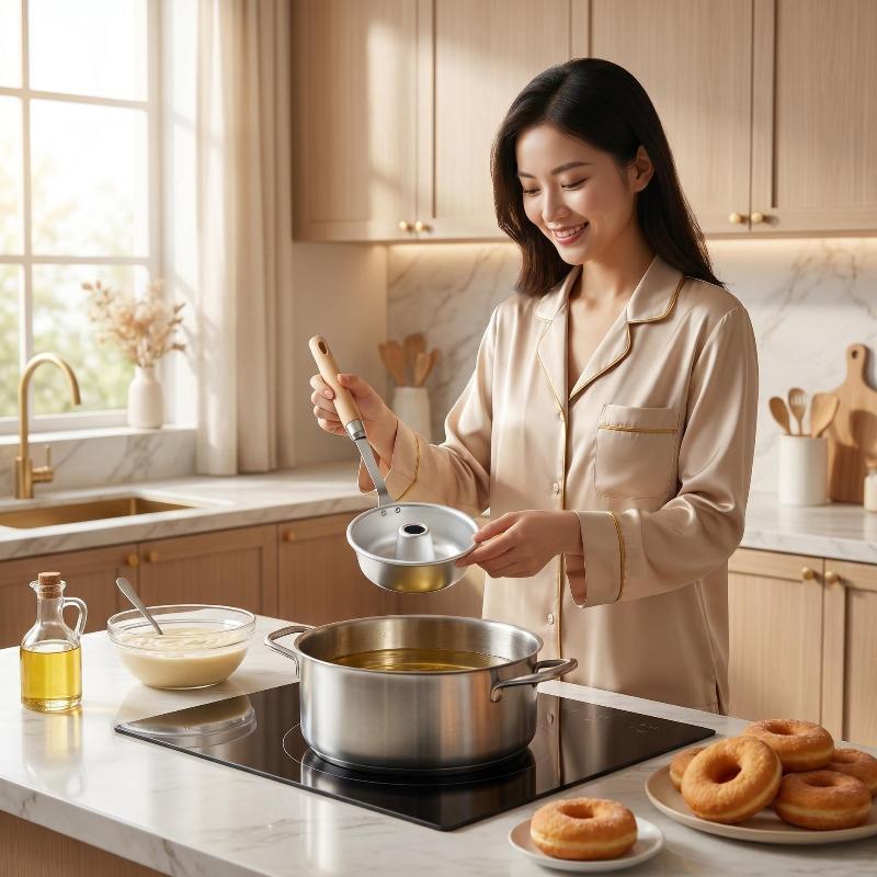 Iron Frying Spoon Mold Food Gr - đánh giá và giá Food Snacks With Iron