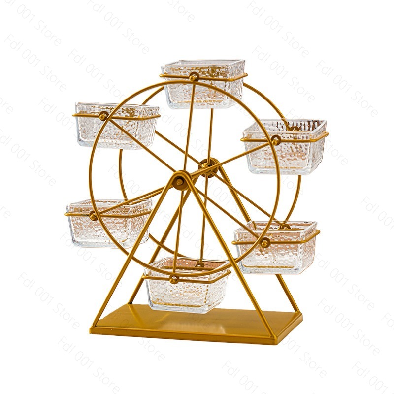 Ferris wheel rotating fruit sn - đánh giá và giá Food Snacks With Iron