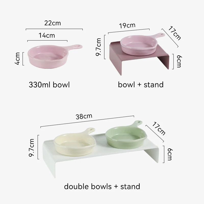 Cat Food Water Bowl with Handl - đánh giá và giá Food Snacks With Iron