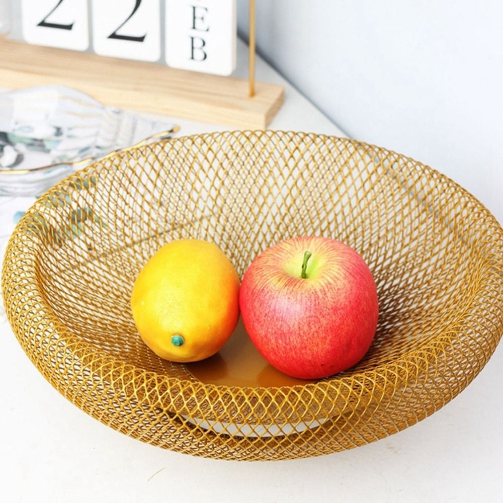 Black/Gold Iron Art Fruit Bask - đánh giá và giá Food Snacks With Iron