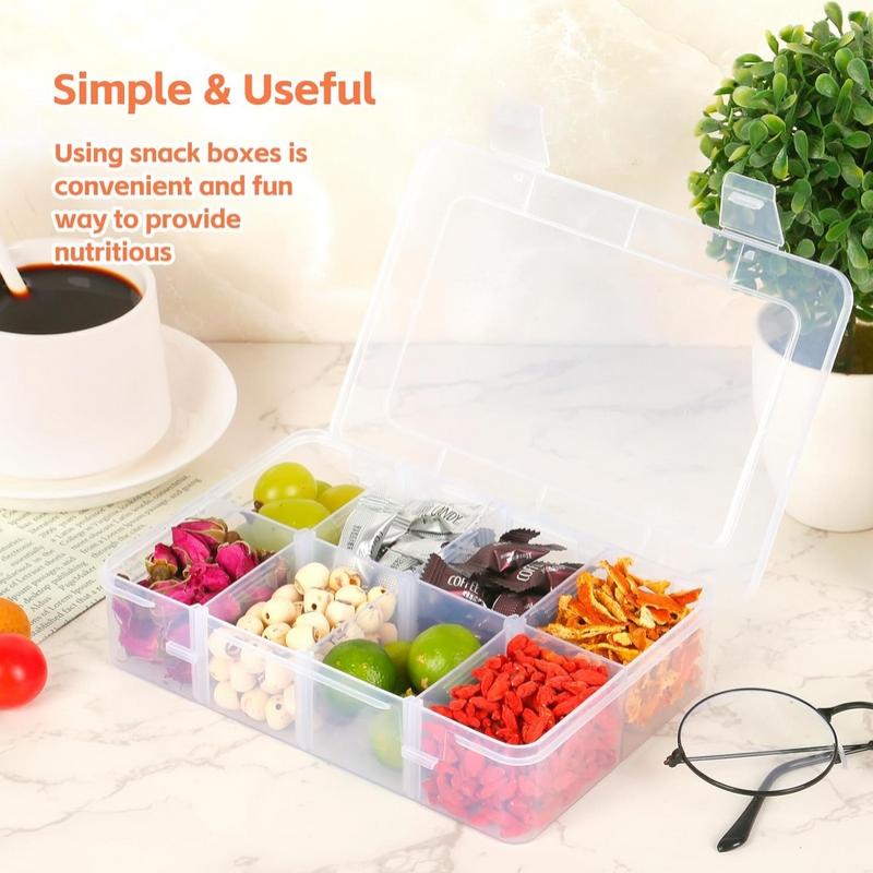 8 Grid Pill Case Snackle Box C - đánh giá và giá Food Snacks With Iron