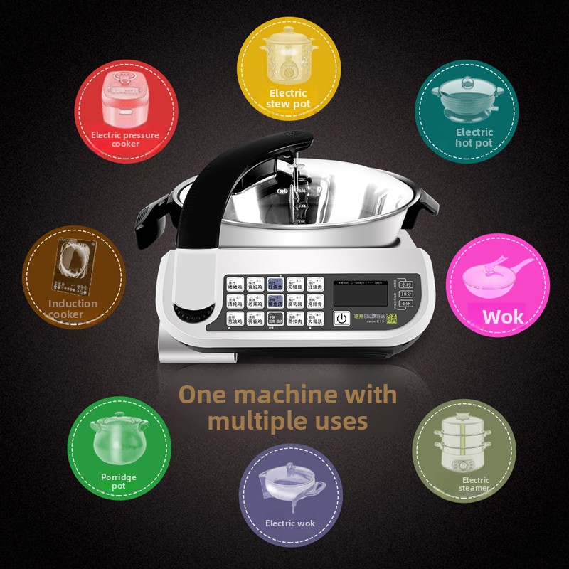 E15 Smart Cooking Robot, Large - đánh giá và giá Food Xxl
