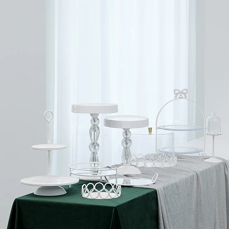 White cake tray wrought iron c - đánh giá và giá Food Snacks With Iron