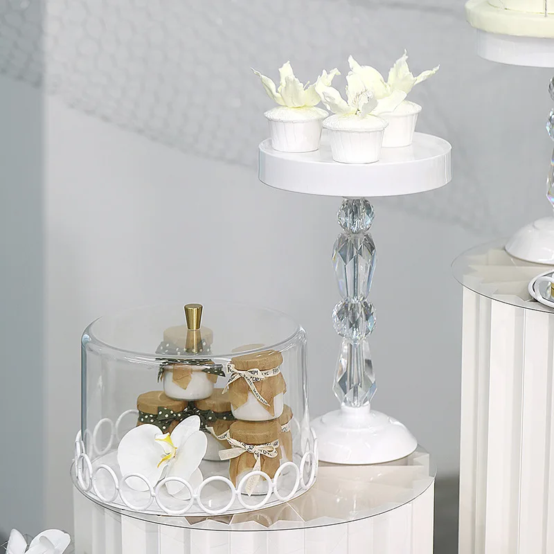 White cake tray wrought iron c - đánh giá và giá Food Snacks With Iron