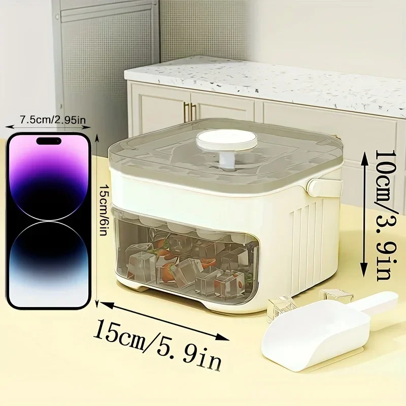Cube Ice Maker with Easy Press - đánh giá và giá Food Xxl